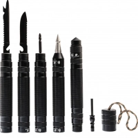 Тактический набор для выживания GROM BLACK 12-в-1, HX OUTDOORS купить в 